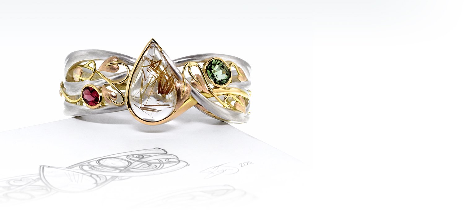 Jewel Engagement Rings